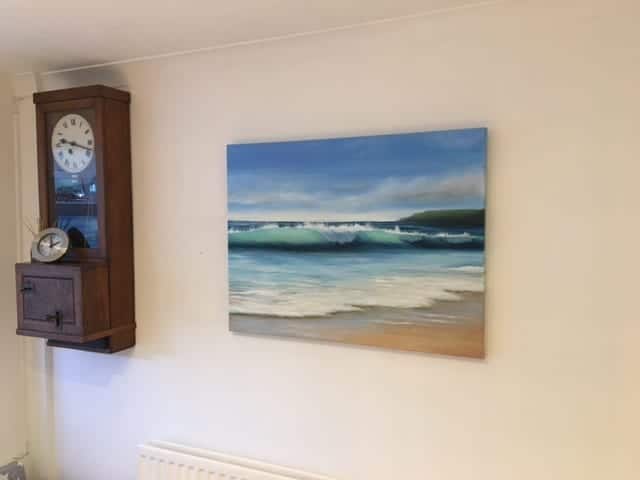 Arrived safely and installed!.... we love it as you’ve captured the colours of Cornwall beautifully! Reviews and feedback.